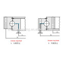 01 series slewing bearing for heading machine